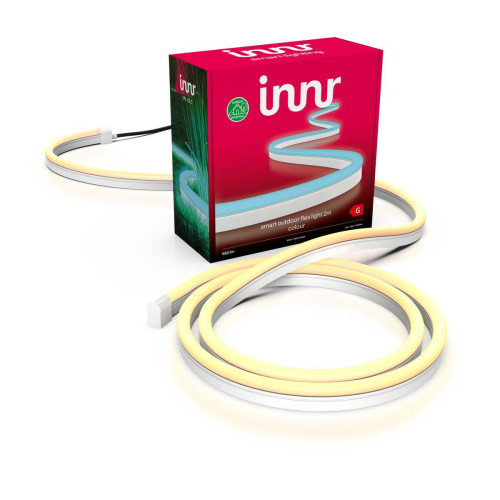 Innr - Ruban LED Flexible connecté Zigbee pour extérieur  - Blanc/couleur - 2m - Soldes Objets connectés