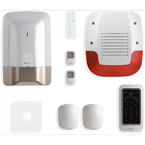 Deltadore - Pack Tyxal+ | Pack alarme radio  avec box connectée et détecteur d'ouverture - Home box