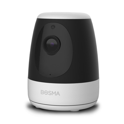 Bosma - Caméra intérieure connectée 1080P - XC 355° - Blanche - Sécurité connectée