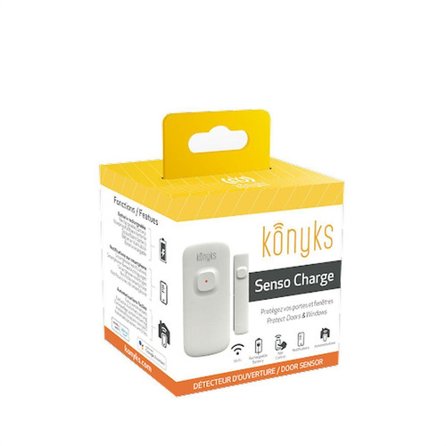 Konyks - Senso Charge - Détecteur d'ouverture Wifi - Détecteur connecté