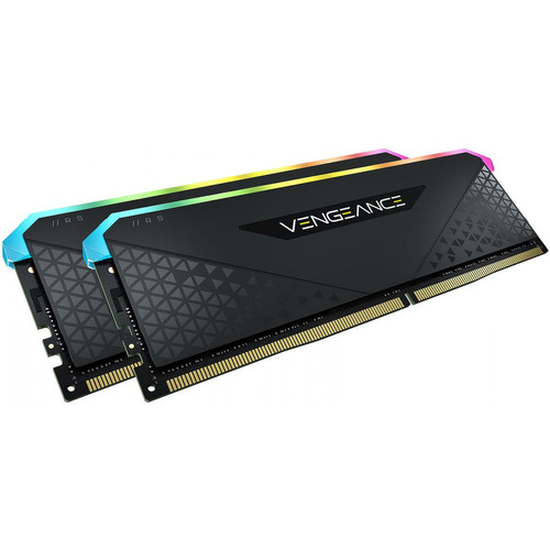RAM PC Fixe Vengeance RS - 2 x 16 Go - DDR4 3200 Mhz CL 16 - Noir + Disque SSD NVMe™ WD Blue SN570 1 To