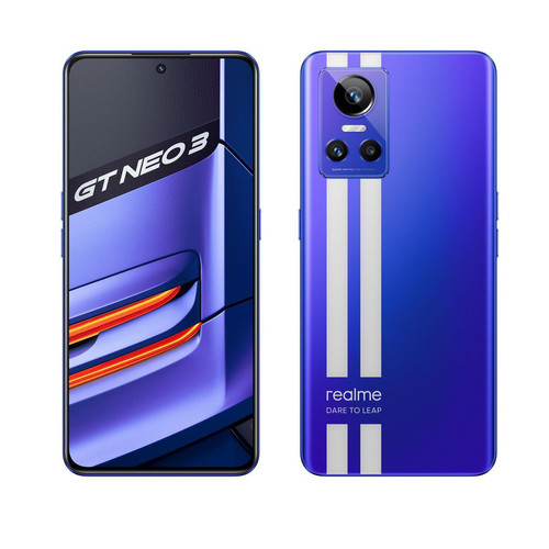 Realme - GT NEO 3 - 5G - 256 Go - Nitro Blue - Smartphone Android Full hd plus
