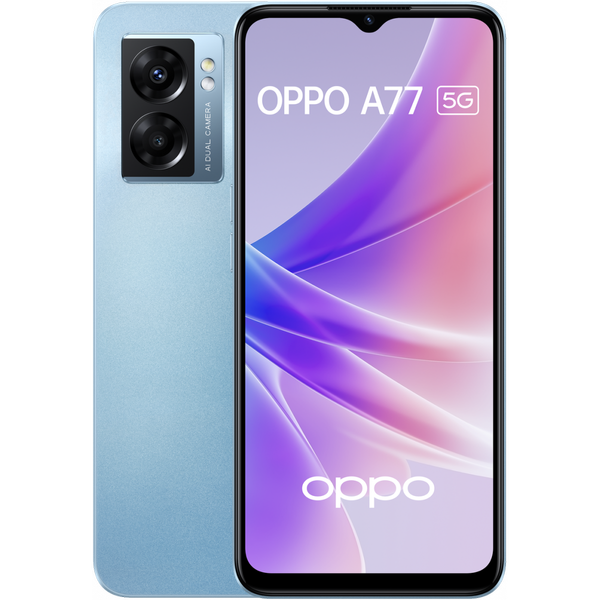 Smartphone Android Oppo A77 - 6/128 Go - Ocean Blue
