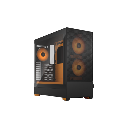 Fractal Design - POP AIR RGB Orange - Avec fenêtre - Boitier PC Mini-itx