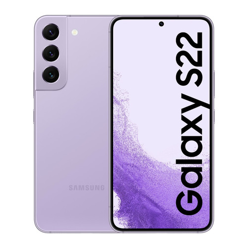 Samsung - Samsung Galaxy S22 - 8/128 Go - Lavande - Soldes Smartphone