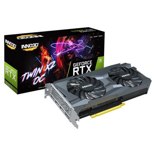 Inno 3D - GEFORCE RTX 3060 Ti TWIN X2 LHR - SELECTION GEFORCESQUADS 2EME EDITION NVIDIA