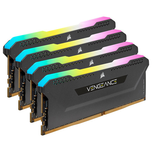 Corsair - Kit de mémoire VENGEANCE RGB PRO SL 64 GO - RAM PC Fixe 3200 mhz