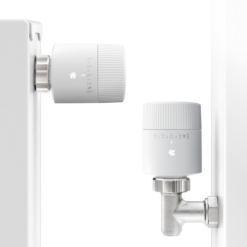 Thermostat connecté Thermostat intelligent kit de démarrage V3+ et une tête thermostatique connectée