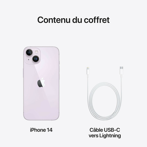 iPhone iPhone 14 - 5G - 512 Go - Purple