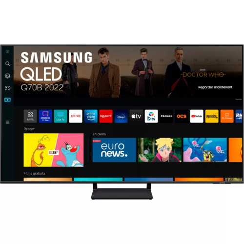 Samsung - TV QLED 4K 55" 139 cm - QE55Q70B 2022 Samsung   - Soldes Samsung