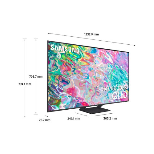 Samsung TV QLED 4K 55" 139 cm - QE55Q70B 2022