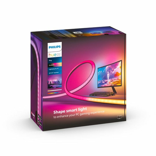 Philips Hue - Philips Hue Lighstrip pour PC - Hue Play Gradiant 24/27 pouces Philips Hue   - Occasions Philips hue