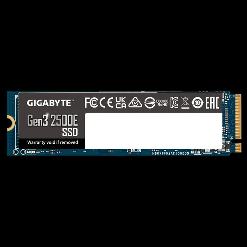 Gigabyte - Disque SSD 2500E - 1000Go - PCIe 3.0x4, NVMe1.3 - Disque SSD