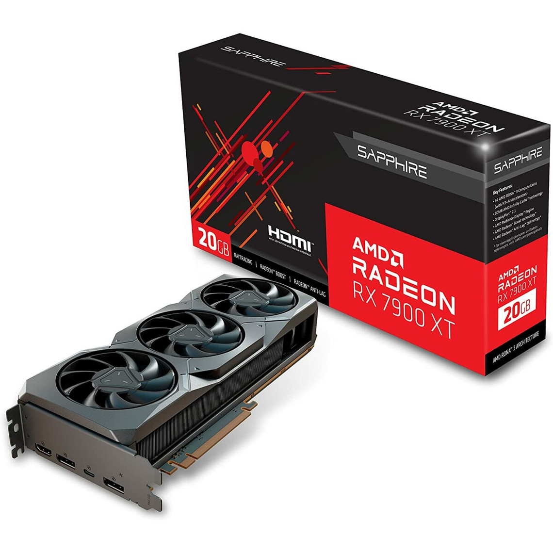 Sapphire Technology AMD Radeon RX 7900 XT - 20 Go