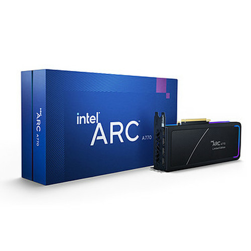 Intel - Intel Arc A770 Graphics - 16 Go - Profitez d’une livraison de qualité, rapide et à moindre coût avec Mondial Relay