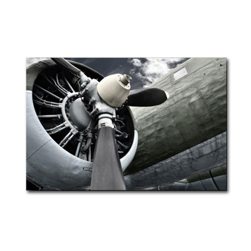 Tableaux, peintures DECLIKTABLEAU Tableau Avion design Ton Pastel E x upéry L.80 x H.55 cm