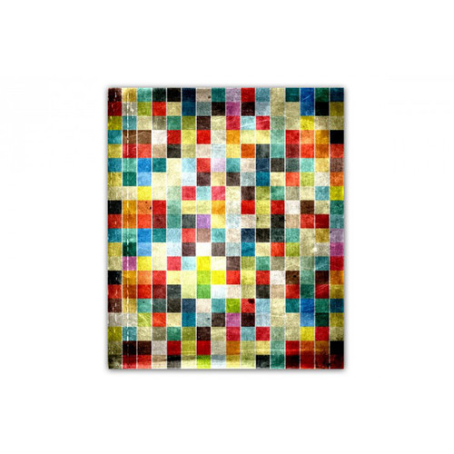 DECLIKTABLEAU - Tableau Abstrait Multicolore Pi x el L.55 x H.80 cm DECLIKTABLEAU  - Tableaux, peintures Multi