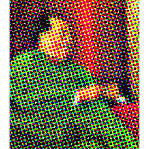 DECLIKTABLEAU - Tableau Retro Multicolore Mao En Costume Vert 60X60 DECLIKTABLEAU  - Tableaux, peintures Multi