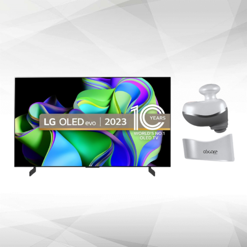 LG -TV OLED 4K 42" 106 cm - OLED42C3 2023 + Appareil de massage par percussion GM001 LG  - Black Friday TV, Home Cinéma