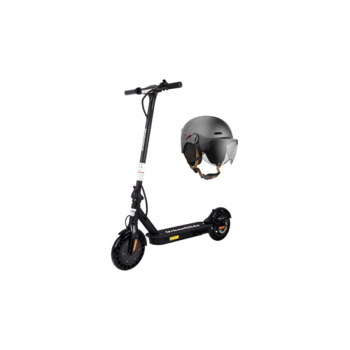 Urbanglide - Ride-100XS  - Trottinette électrique + CASR Helmet LED Glow - Taille L - Anthracite Urbanglide  - Urbanglide