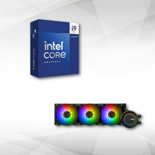 Intel - Intel Core i9-14900K (3.2 GHz / 5.8 GHz) + MAG CORELIQUID E360 Intel  - Processeur Intel core i5