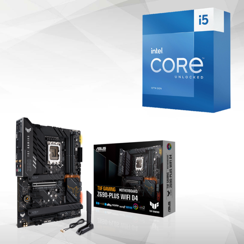 Intel - Intel Core i5-13600K (3.5 GHz / 5.1 GHz) + Carte mère TUF GAMING Z690-PLUS WIFI D4 - Kit d'évolution