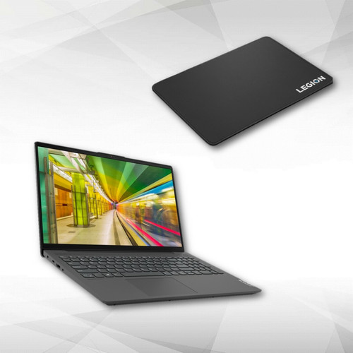 Lenovo - IdeaPad 5 Premium - 15ITL05 - Graphite Grey + Legion Tapis de souris tissu - PC Portable Non tactile
