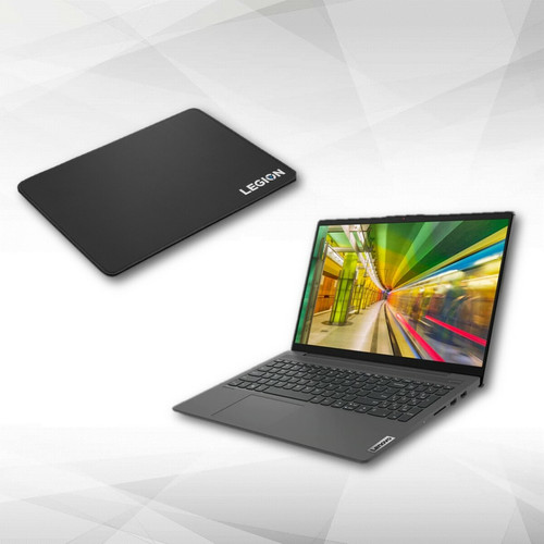 Lenovo - IdeaPad 5 Premium - 15ITL05 - Graphite Grey + Legion Tapis de souris tissu - PC Portable 1000
