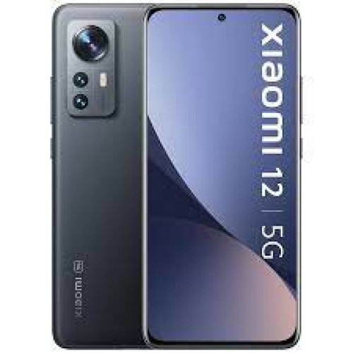 XIAOMI - 12 PRO - 256 Go - Gris + Mi Box TV S - Passerelle multimédia 4K Android TV + Redmi Buds 3 Lite (Blanc) - Smartphone Android Quad hd plus