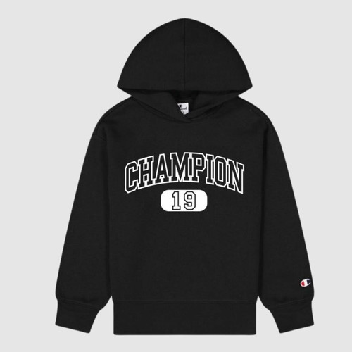Champion - Sweatshirt noir en polycoton pour homme - Pull / Gilet / Sweatshirt homme