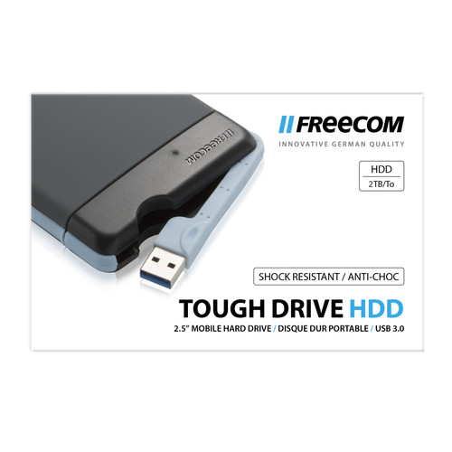 1more - Freecom Tough Drive Disque dur 2 To Anti Choc 1more  - Disque Dur externe Usb 3.0
