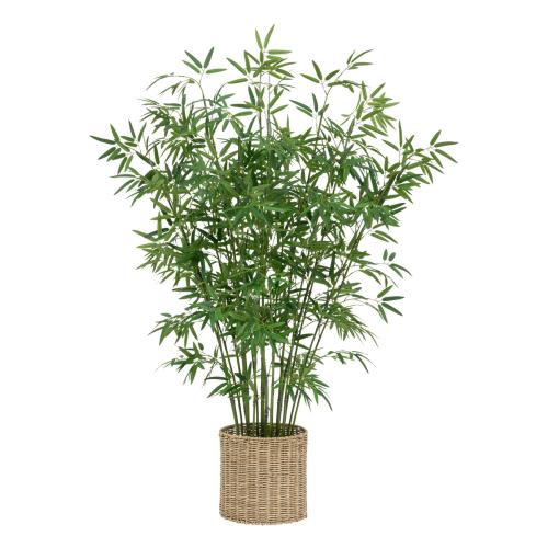 3S. x Home - Bambou artificiel pot naturel H150cm vert - Objets Déco Design