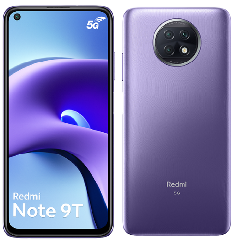 Smartphone Android XIAOMI Redmi Note 9T - 5G - 4/128Go - Violet aurore
