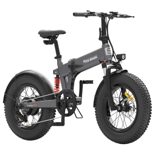 5TH WHEEL - Vélo électrique 5TH WHEEL Thunder 1FT, moteur 250 W, batterie 48 V 10,4 Ah, gros pneus 20 x 4,0" 5TH WHEEL  - Vélo électrique