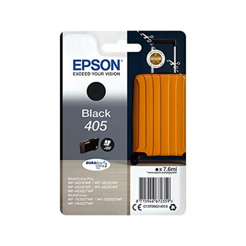 Epson - EPSON Singlepack Black 405 DURABrite Singlepack Black 405 DURABrite Ultra Ink Epson  - Cartouche, Toner et Papier