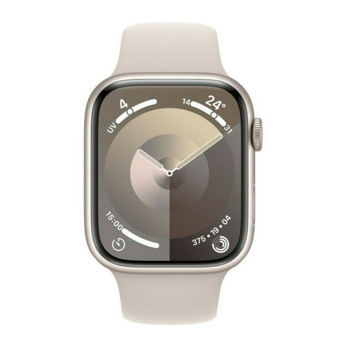 Apple Watch Apple AWS-9-GPS-CELLULAR-45-ALU-SPORT-STELLAIRE-S-M