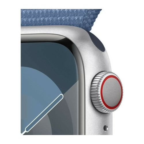 Apple Apple Watch Series 9 GPS + Cellular, boîtier en aluminium minuit de 45 mm, boucle Sport minuit