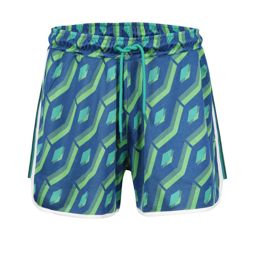Umbro - Short retro jacquard vert multicolore pour homme - Bermuda / Short homme