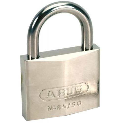 Abus - Cadenas à clés corps laiton chromé anse inox type 84 IB 40 Abus  - Abus