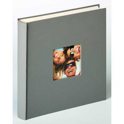 Ac-Deco - Album photo à feuillets cristal Fun - 100 pages - L 30 x l 30 cm - Taupe - Décoration Taupe