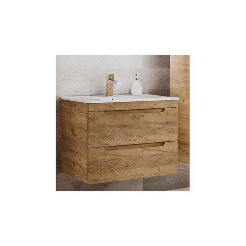 Ac-Deco - Ensemble meuble sous-vasque + vasque - 60 cm - Aruba Craft - Meubles de salle de bain