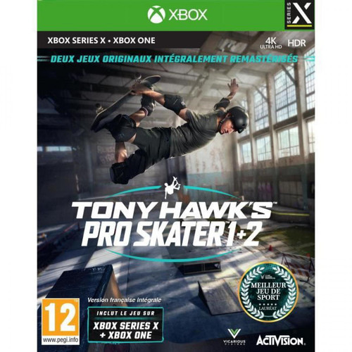 Activision - Tony Hawk's Pro Skater 1 + 2 Jeu Xbox Series X et Xbox One - Activision