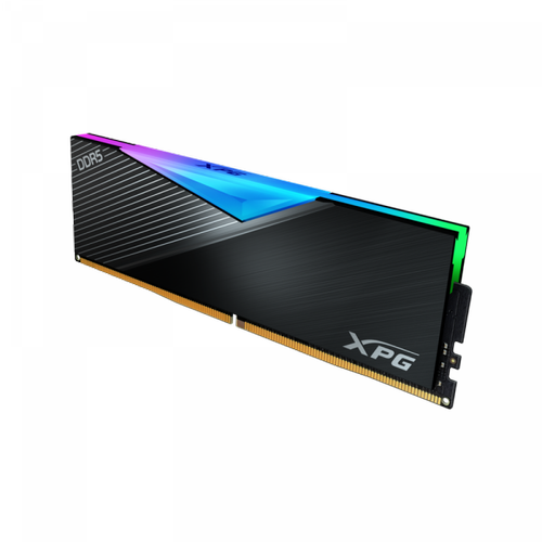 Adata - Kit Barrettes mémoire 32Go (2x16Go) DIMM DDR5 XPG Lancer RGB PC5-48000 (6000 MHz) (Noir) Adata  - RAM PC