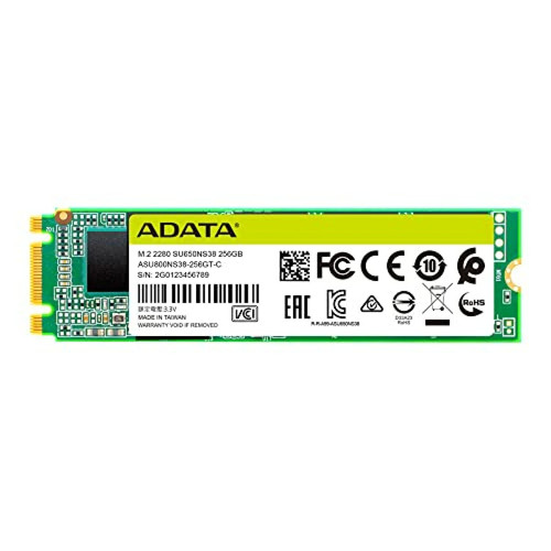 Adata - Ultime SU650 M.2 256 Go SSD SATA 6 Gb/s M.2 2280 - SSD Interne 256