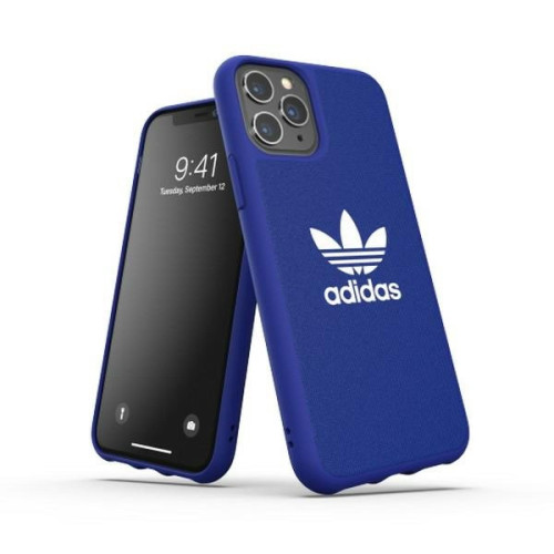 Adidas - adidas moulded coque canvas iphone 11 pro blue/niebieski 36346 - Coque, étui smartphone Adidas