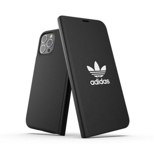 Adidas - adidas or booklet coque basic iphone 12 pro max 6.7 "noir et blanc / noir blanc 42228 Adidas  - Adidas
