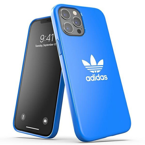 Adidas - adidas or snap coque trefoil iphone 12 pro max niebieski/blue 42291 - Coque, étui smartphone Adidas