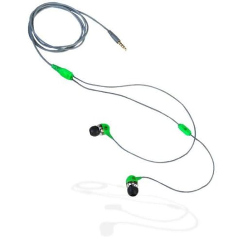 Aerial7 - Sumo Hype Ecouteurs Filaire Jack 3.5mm Intra-Auriculaire Microphone Intégré Vert - Ecouteurs intra-auriculaires Sans bluetooth