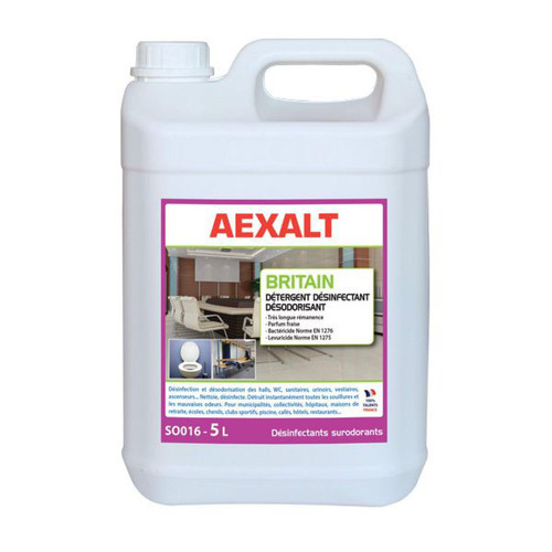 AEXALT - Aexalt -  Bidon de 5 L Détergent surodorant désinfectant BRITAIN AEXALT - Terrasses & Allées
