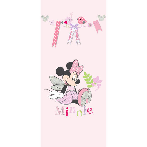 Affiches, posters Ag Art Poster de porte Intissé - Disney Minnie Mouse - modèle Minnie en fée - 90 cm x 202 cm